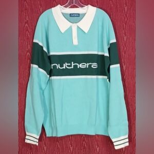 NUTHETA Long Sleeve Collared 2 Button UNISEX XL